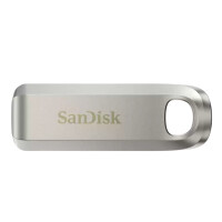 SanDisk Ultra Luxe USB, 32 GB, USB Typ-C, 3.2 Gen 1 (3.1 Gen 1), 400 MB/s, Dia, Silber