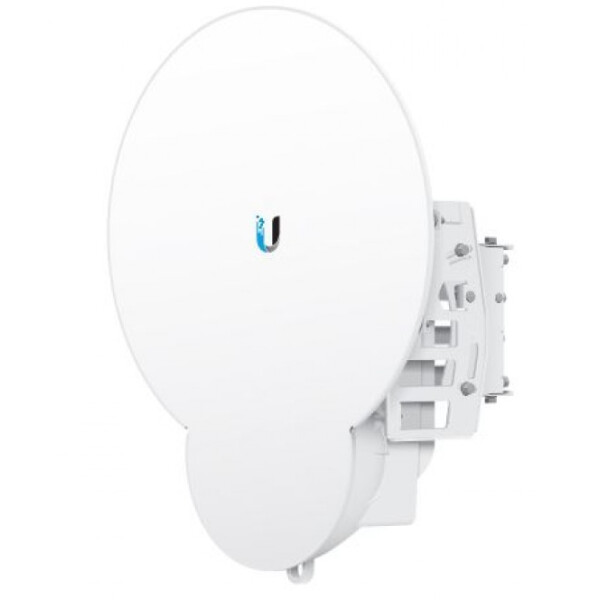 UbiQuiti airFiber24HD, 40 dBi, 24 GHz, 16-QAM, 64-QAM, 256-QAM, QPSK, Sektorantenne, Duale Polarisation, Wand