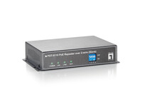 LevelOne PoE Extender - Receiver - über 2-wire - Netzwerk-Repeater - 400 m - 60 Mbit/s - 10/100Base-T(X) - IEEE 802.3 - IEEE 802.3u - Schwarz