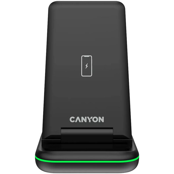 Canyon WS-304, Handy/Smartphone, USB Typ-C, Schwarz, Apple, 1,2 m, 9/12 V