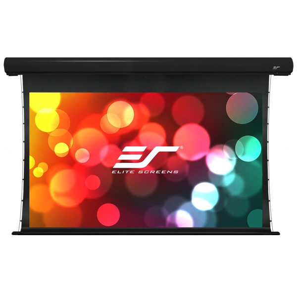 Elite Screens "Saker Tab Tension SKT110XHW-E12" Motorleinwand Tab Tension 243,8cm x 137,2cm (BxH) 16:9, Motorisiert, 2,79 m (110"), 2,44 m, 136,9 cm, 16:9