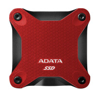 ADATA SD620, 2 TB, Micro-USB B, 3.2 Gen 2 (3.1 Gen 2), 520 MB/s, 10 Gbit/s, Schwarz, Rot