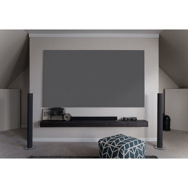 Elite Screens "Aeon Edge Free AR120DHD3" Rahmenleinwand kein sichtbarer Rahmen 265,9cm x 149,1cm (BxH) 16:9, 3,05 m (120"), 2,64 m, 148,1 cm, 16:9, Grau