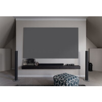 Elite Screens "Aeon Edge Free AR120DHD3" Rahmenleinwand kein sichtbarer Rahmen 265,9cm x 149,1cm (BxH) 16:9, 3,05 m (120"), 2,64 m, 148,1 cm, 16:9, Grau