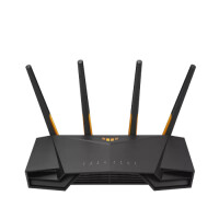 ASUS TUF Gaming AX3000 V2, Wi-Fi 6 (802.11ax), Dual-Band (2,4 GHz/5 GHz), Ethernet/LAN, Schwarz, Orange, Tabletop-Router