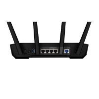 ASUS TUF Gaming AX3000 V2, Wi-Fi 6 (802.11ax), Dual-Band (2,4 GHz/5 GHz), Ethernet/LAN, Schwarz, Orange, Tabletop-Router