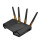 ASUS TUF Gaming AX3000 V2, Wi-Fi 6 (802.11ax), Dual-Band (2,4 GHz/5 GHz), Ethernet/LAN, Schwarz, Orange, Tabletop-Router