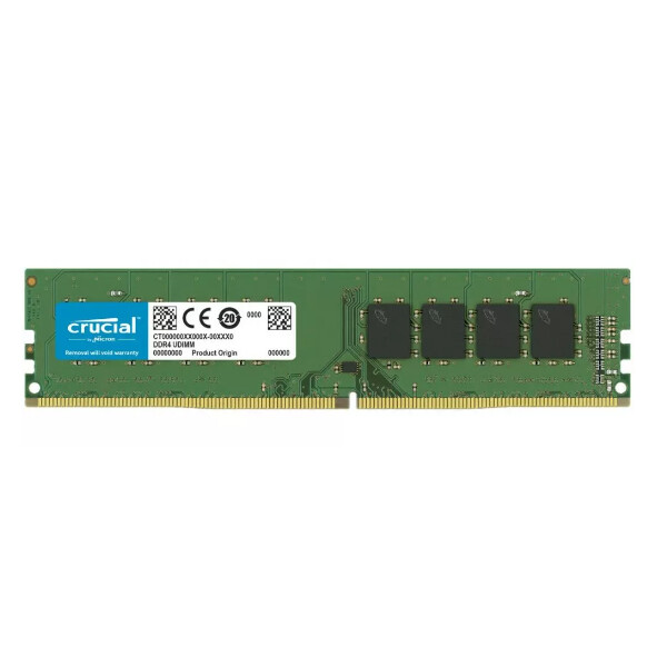 Crucial CT16G4DFRA32AT, 16 GB, 1 x 16 GB, DDR4, 3200 MHz, 288-pin DIMM