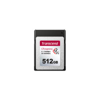 Transcend CFexpress 820, 512 GB, CFexpress, NAND, 1700 MB/s, 1000 MB/s, Schwarz