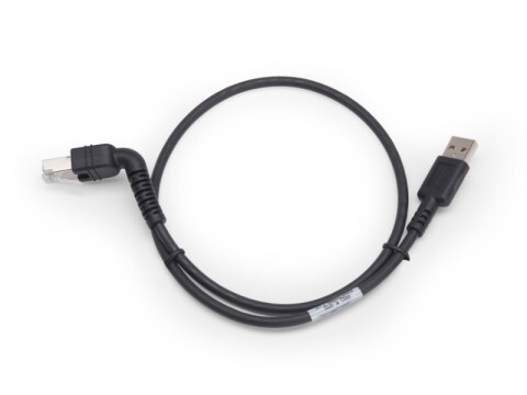 Zebra DS55 USB Cable 2 ft. w/Right Angle Connector