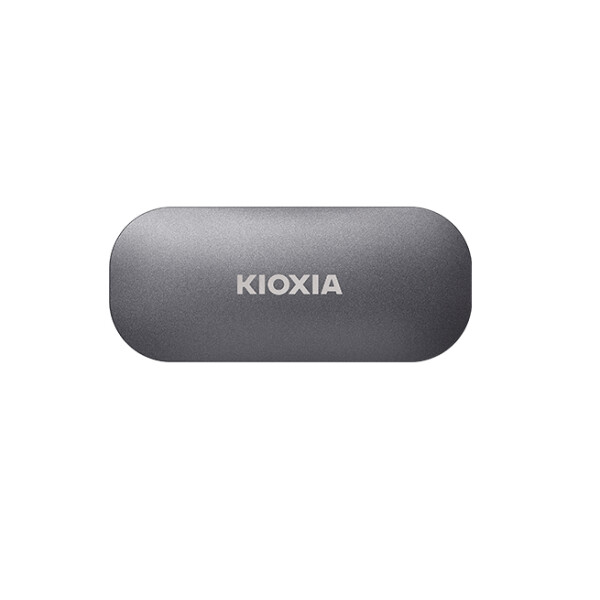 Kioxia EXCERIA PLUS, 2000 GB, USB Typ-C, 2.0, 1050 MB/s, Passwortschutz, Grau