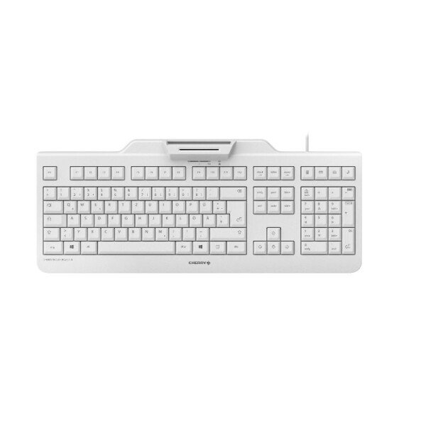 Cherry JK-A0400EU-0, Volle Größe (100%), Kabelgebunden, USB, Mechanischer Switch, QWERTZ, Grau