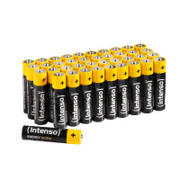 Intenso 7501510 - Energy Ultra Alkaline Batterie AAA Micro 40er-Pack - Batterie, Einwegbatterie, AAA, Alkali, 1,5 V, 40 Stück(e), 1250 mAh