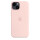 Apple iPhone 14 Silikon Case mit MagSafe - Kalkrosa, Cover, Apple, iPhone 14, 15,5 cm (6.1"), Pink