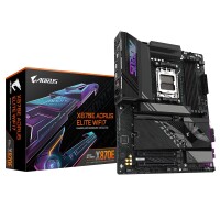 Gigabyte X870E A ELITE WIFI7-Mainboard - Unterstützt AMD Ryzen 9000 CPUs, 16+2+2 Phasen Digital-VRM, bis zu 8000MHz DDR5 (OC), 4xPCIe 5.0 + 4xM.2, Wi-Fi 7, 2.5GbE LAN, USB 3.2 Gen 2x2, AMD, Sockel AM5, AMD Ryzen™ 7, Sockel AM5, 256 GB, DDR5-SDRAM
