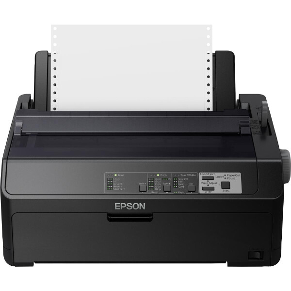 Epson FX-890IIN, 612 Zeichen pro Sekunde, 240 x 144 DPI, 463 Zeichen pro Sekunde, 10 Zeichen pro Zoll, 6 Kopien, CODABAR (NW-7), Code 128 (A/B/C), Code 39, Industrial 2/5, Matrix 2/5, POSTNET, UPC-A, UPC-E