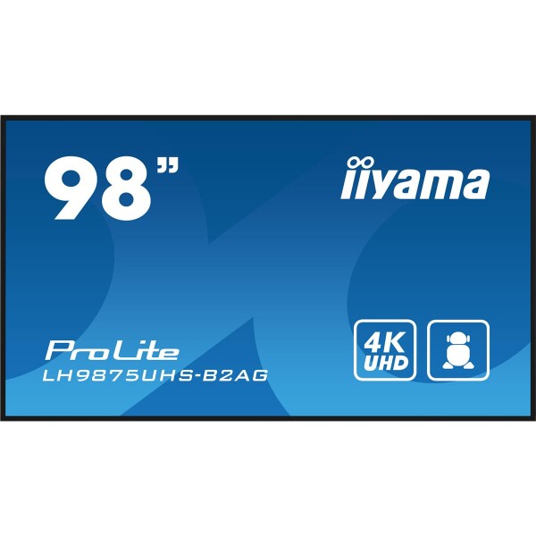 Iiyama ProLite LH9875UHS-B2AG - 98" Diagonalklasse - Flachbildschirm (TFT/LCD) - 8 ms
