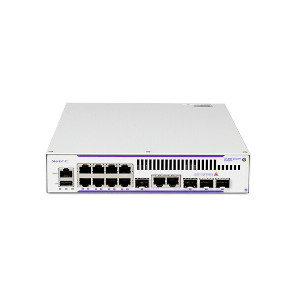 Alcatel Lucent OS6465T-12-EU, Unmanaged, L2/L3, Gigabit Ethernet (10/100/1000), Rack-Einbau, 1U