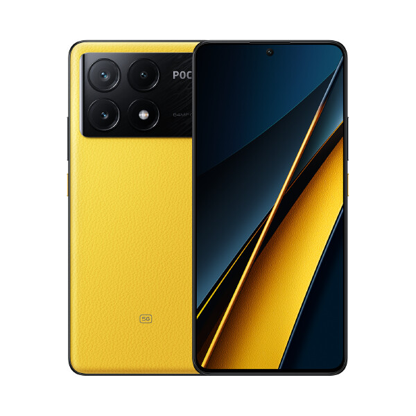 Xiaomi POCO X6 Pro, 16,9 cm (6.67"), 2712 x 1220 Pixel, 8 GB, 256 GB, 64 MP, Gelb