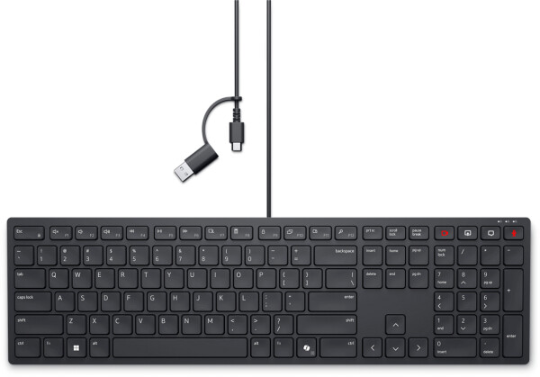Dell Wired Collaboration Keyboard kb525c - Tastatur - QWERTZ