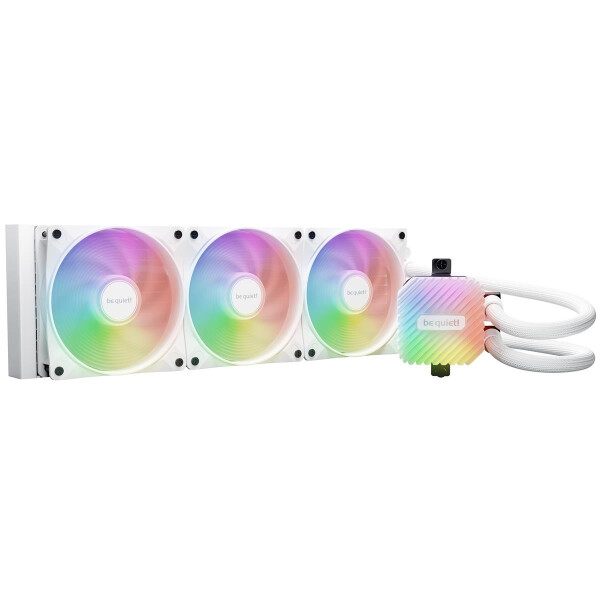 Be Quiet! LIGHT LOOP 360mm, All-in-One-Flüssigkeitskühler, 36 cm, 17,2 dB, 36,8 dB, Weiß