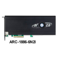 Areca Raid Controller ARC-1886-6N2I 6x M.2 und 2-Port Tri...