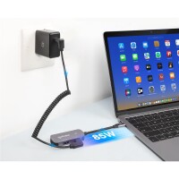 Manhattan 3-in-1 Dock USB-A/USB-C PD 4K60 HDMI USB USB-C