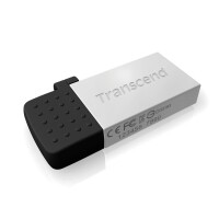 Transcend JetFlash 380S 32GB - 32 GB - USB Typ-A - 2.0 - Kappe - 3,2 g - Silber