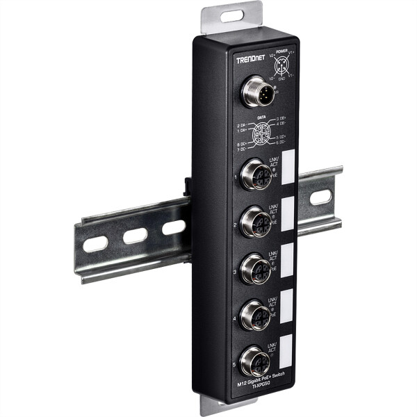 TRENDnet 5-PORT INDUSTRIAL EN50155 M12