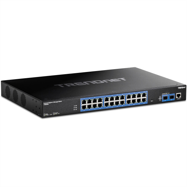 TRENDnet Industrial L2 Managed RM Switch - Switch - 1 Gbps