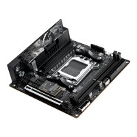 ASUS ROG STRIX X870-I GAMING WIFI, AMD, Sockel AM5, AMD Ryzen 7000 Series, AMD Ryzen 8000 Series, AMD Ryzen 9000 Series, DDR5-SDRAM, 96 GB, DIMM - Mainboard - AMD Sockel AM5 (Ryzen Zen4)