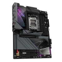 Gigabyte X870E AORUS MASTER-Mainboard - Unterstützt AMD Ryzen 9000 CPUs, 16+2+2 Phasen Digital-VRM, bis zu 8200MHz DDR5 (OC), 4xPCIe 5.0 + 4xM.2, Wi-Fi 7, 5GbE LAN, USB 3.2 Gen 2x2, AMD, Sockel AM5, AMD Ryzen™ 7, Sockel AM5, 256 GB, DDR5-SDRAM