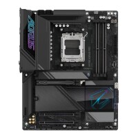 Gigabyte X870E AORUS PRO-Mainboard - Unterstützt AMD Ryzen 9000 CPUs, 16+2+2 Phasen Digital-VRM, bis zu 8000MHz DDR5 (OC), 4xPCIe 5.0 + 4xM.2, Wi-Fi 7, 2.5GbE LAN, USB 3.2 Gen 2x2, AMD, Sockel AM5, AMD Ryzen™ 7, Sockel AM5, 256 GB, DDR5-SDRAM
