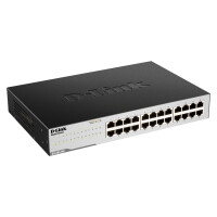 D-Link GO-SW-24G, Unmanaged, Gigabit Ethernet...