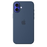 Apple iPhone 16 Plus Silikon Case mit MagSafe Denim