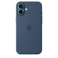 Apple iPhone 16 Plus Silikon Case mit MagSafe Denim