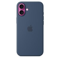 Apple iPhone 16 Plus Silikon Case mit MagSafe Denim