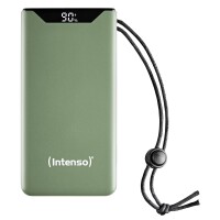 Intenso 7332057, 20000 mAh, Lithium Polymer (LiPo), Power Delivery, Quick Charge 3.0, 20 W, Grün