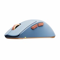Cherry Xtrfy M64 Wireless Blue Wireless Maus - Maus - 26.000 dpi