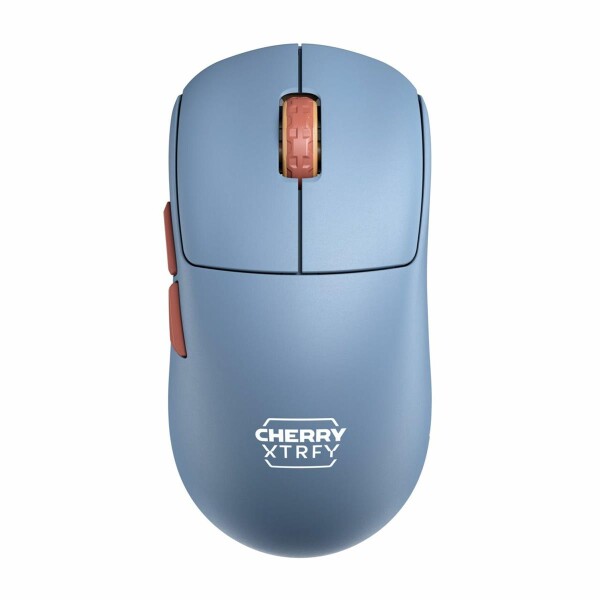 Cherry Xtrfy M68 Wireless Blue Wireless Maus - Maus - 26.000 dpi