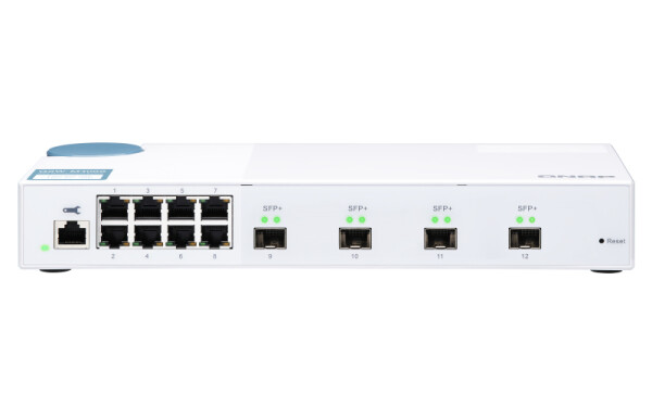 QNAP QSW-M408S, Managed, L2, Gigabit Ethernet (10/100/1000), Vollduplex