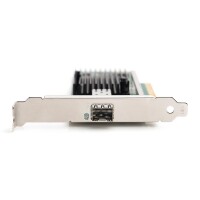 DIGITUS Single Port 10 Gigabit Ethernet Netzwerkkarte, SFP, PCI Express, Intel Chipsatz