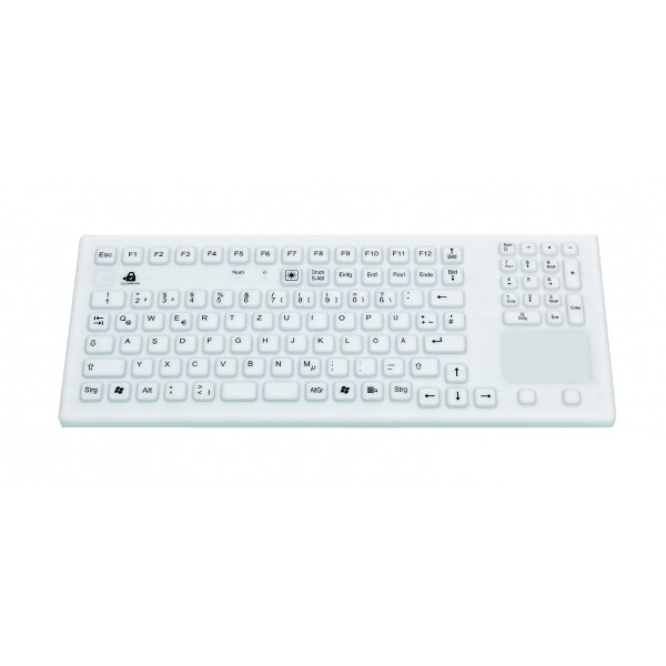 GETT Eingabegeräte, Full-size (100%), Verkabelt, USB, Mechanischer Switch, QWERTZ, Weiß