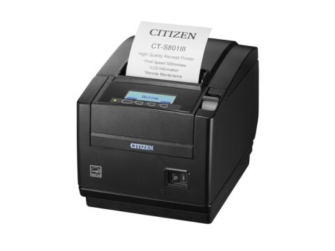 Citizen CT-S801III Thermal Printer USB+ Option - POS-Drucker - Thermotransferdruck