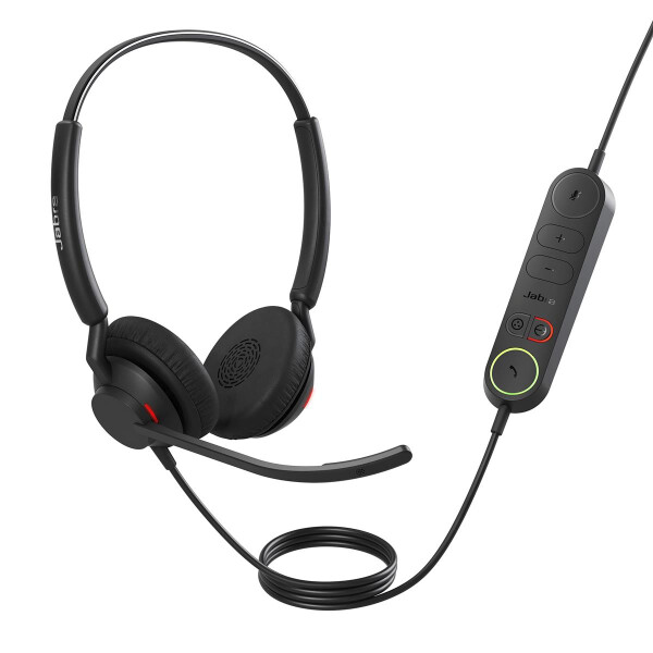 Jabra 4099-419-299, Kabelgebunden, Büro/Callcenter, 50 - 20000 Hz, 144 g, Kopfhörer, Schwarz