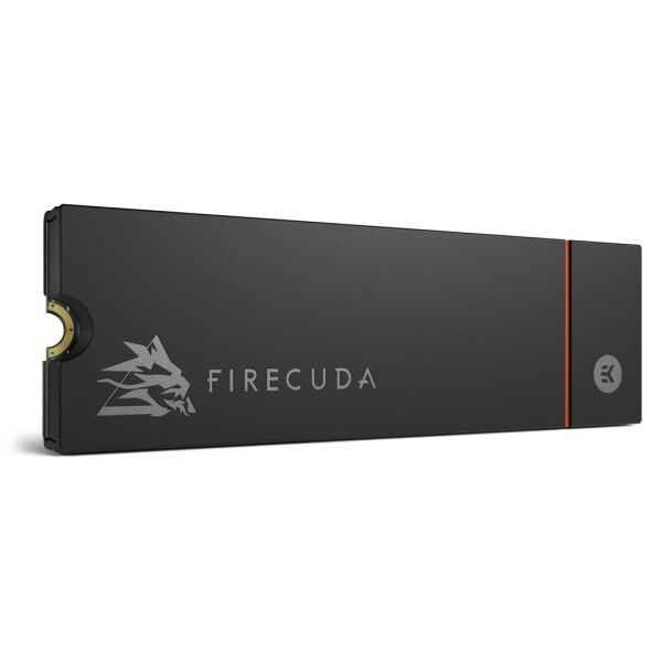 Seagate FireCuda 530 ZP500GM3A023 500 GB 0.7 DWPD M.2 2280 PCIe 4.0 NVMe SSD mit Kühlkoerper