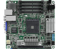ASRock Mainboard X570D4I-2T AMD Ryzen 3rd Generation...