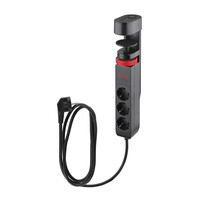 Olympia Tischkanten-Steckdosenleiste IOIO SL 3000 schwarz