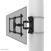 Neomounts WL40S-910BL16 TV-Säulenhalterung 40-70" - volle Bewegung - Durchm. 25-100 cm - 200 x 100 mm - 600 x 400 mm - -2 - 12° - -45 - 45° - 6° - Schwarz
