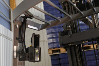 Brodit 710134 - Tragbarer Rechner - Passive Halterung - Gabelstapler - Schwarz